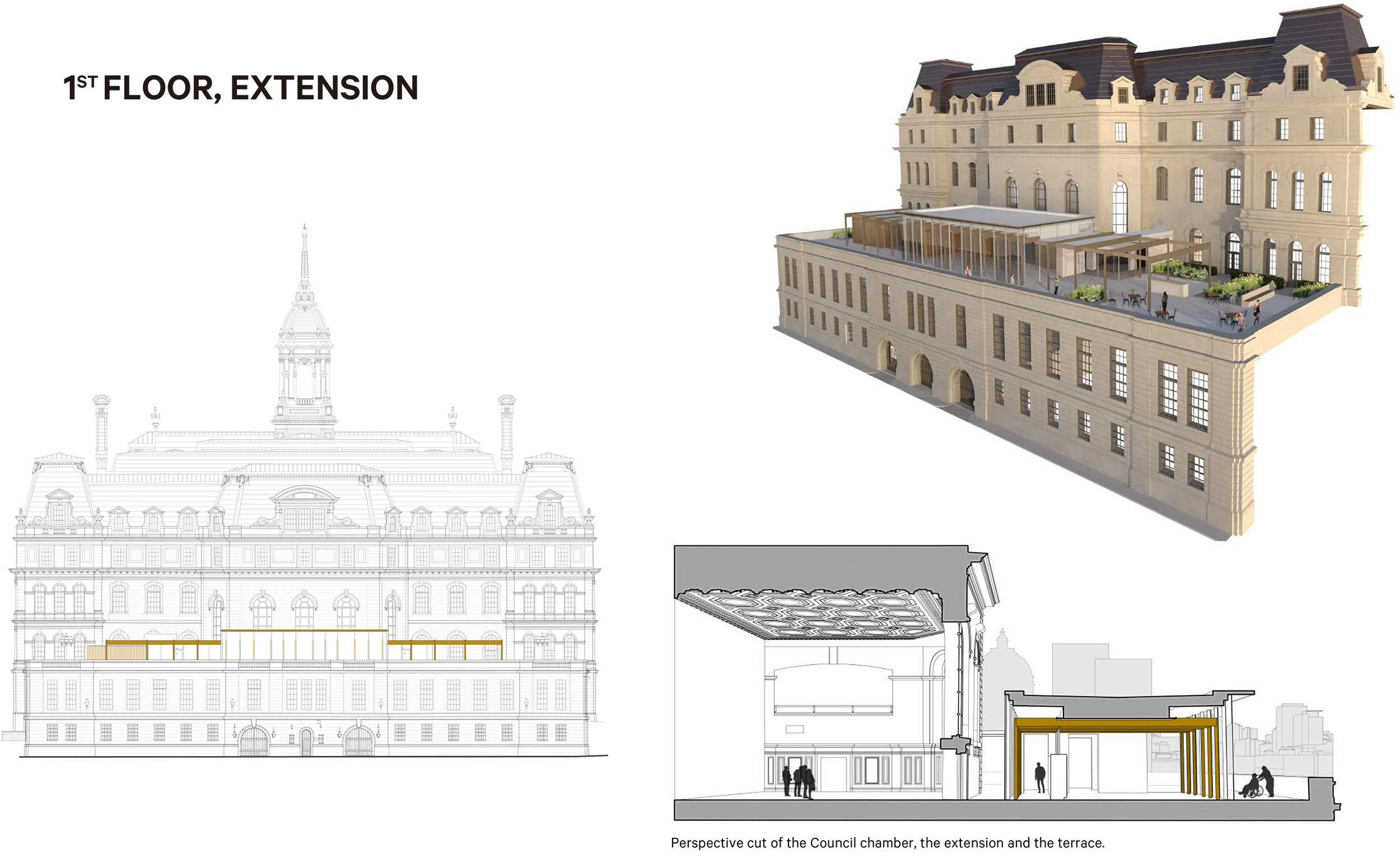 蒙特利尔市政厅丨加拿大魁北克-45