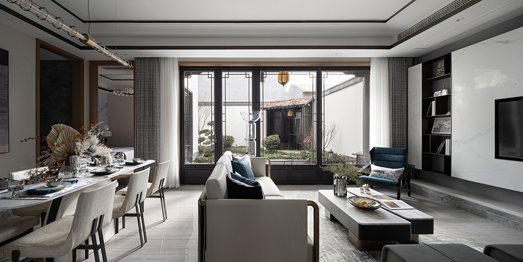 必扬设计 | 中式苏派合院，宁静致远！-82