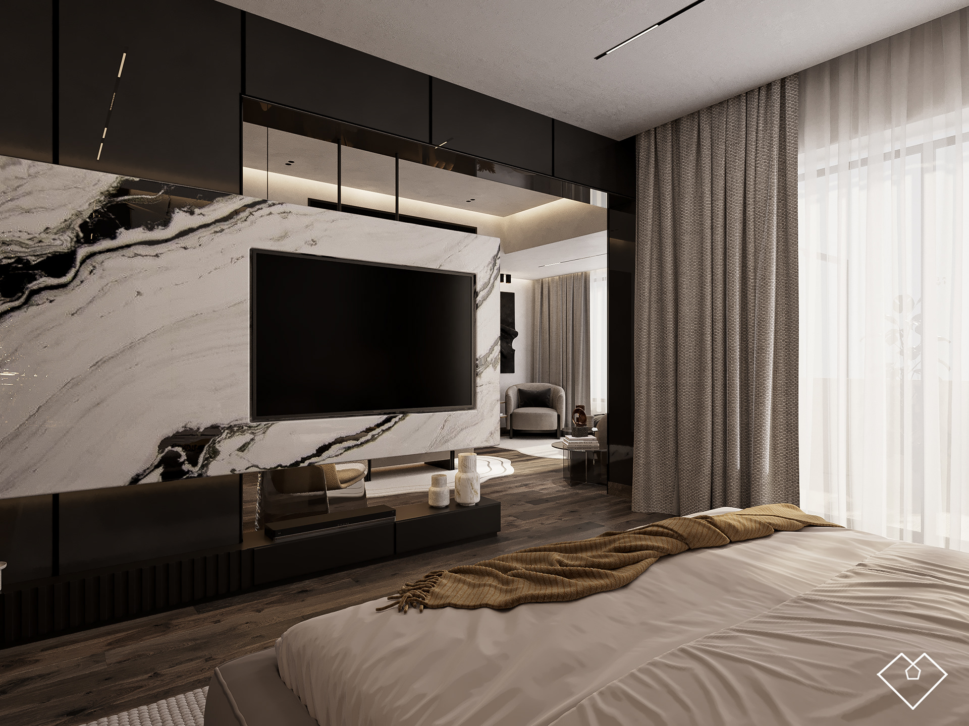 棕榈山主卧室丨Crystal ADC-7