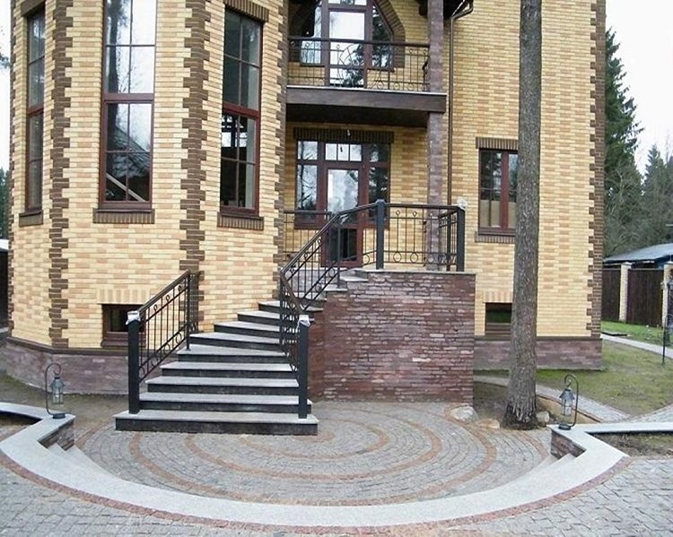 各类风格的门廊  阳台设计项目-76