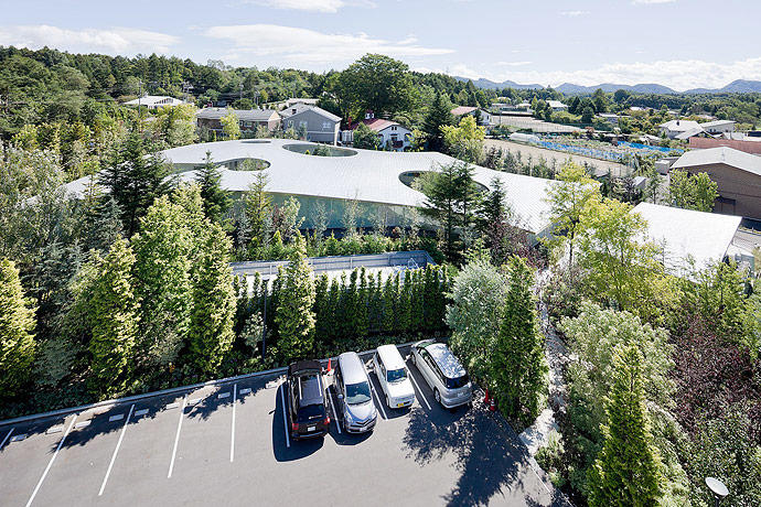 轻井泽千住博美術館丨日本丨西泽立卫-11