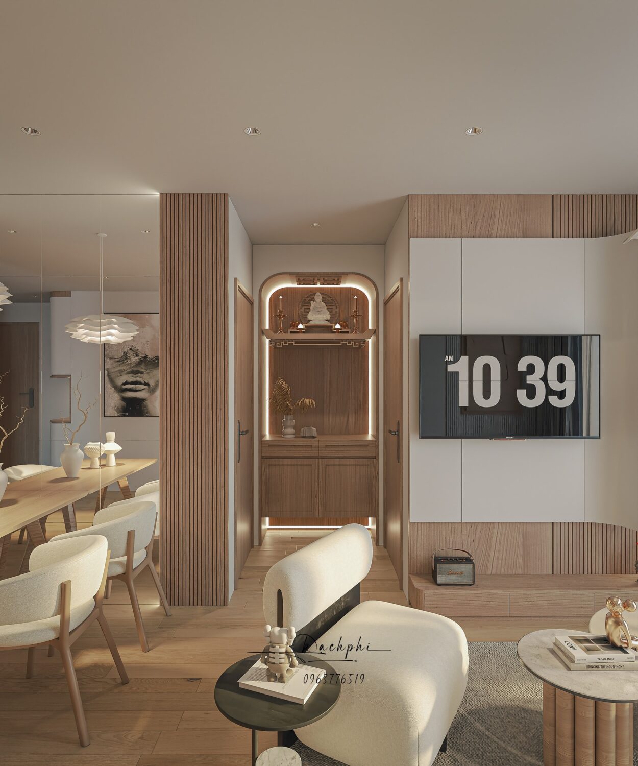 Sketchup公寓室内模型丨Phi Bach-21