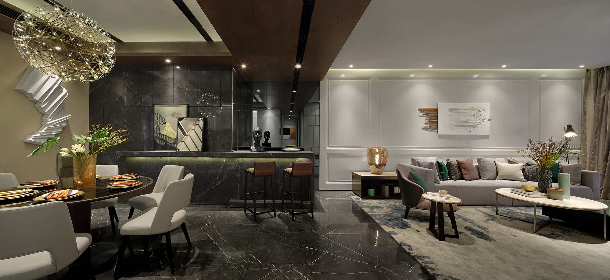 简雅空间 | 郑凯橄榄城 67 号室内设计-44