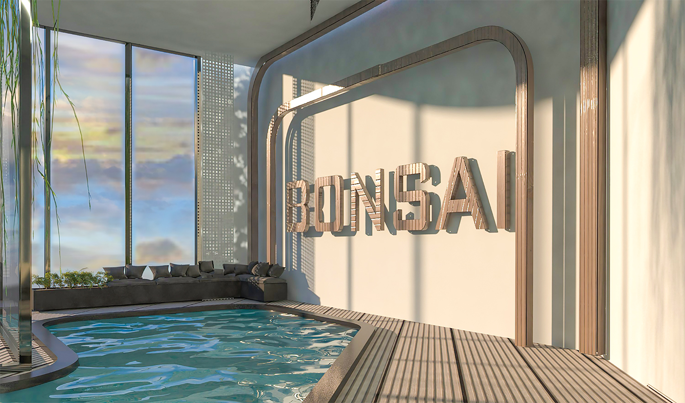 盆景度假村 侘寂丨Basma Dorgham-25