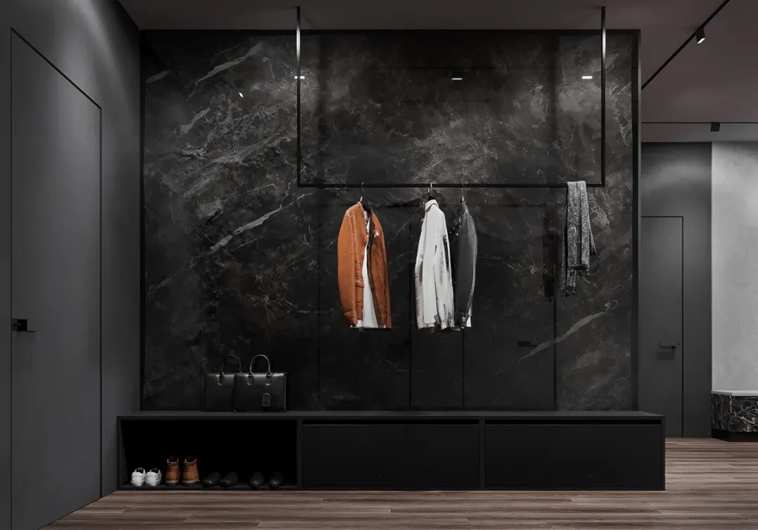 现代木质风的居住空间-22