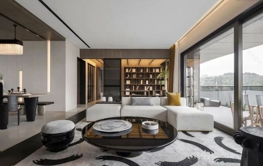 重庆「麓悦江城」180 平样板房丨中国重庆丨不详-10