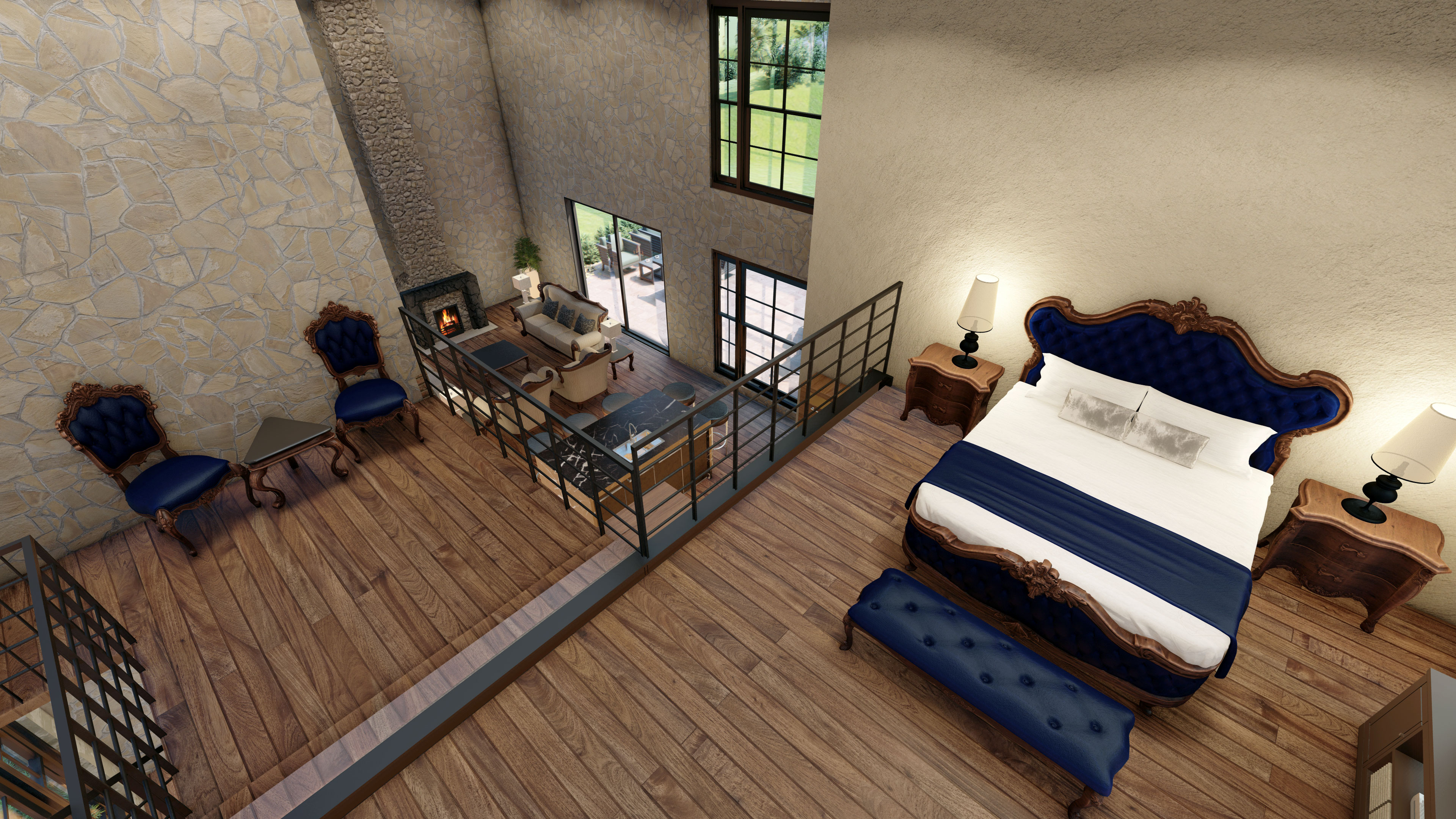 Hampton Style American Interior-7