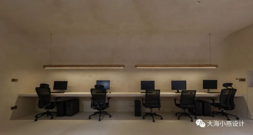 上海 70 平米办公室,竹影摇曳的“空”与“土”-25