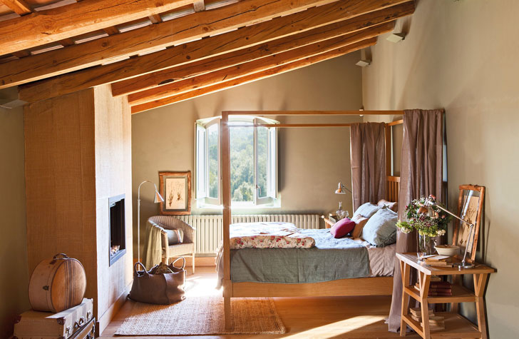 山村美景 | 魅力十足的乡村风格卧室设计-14