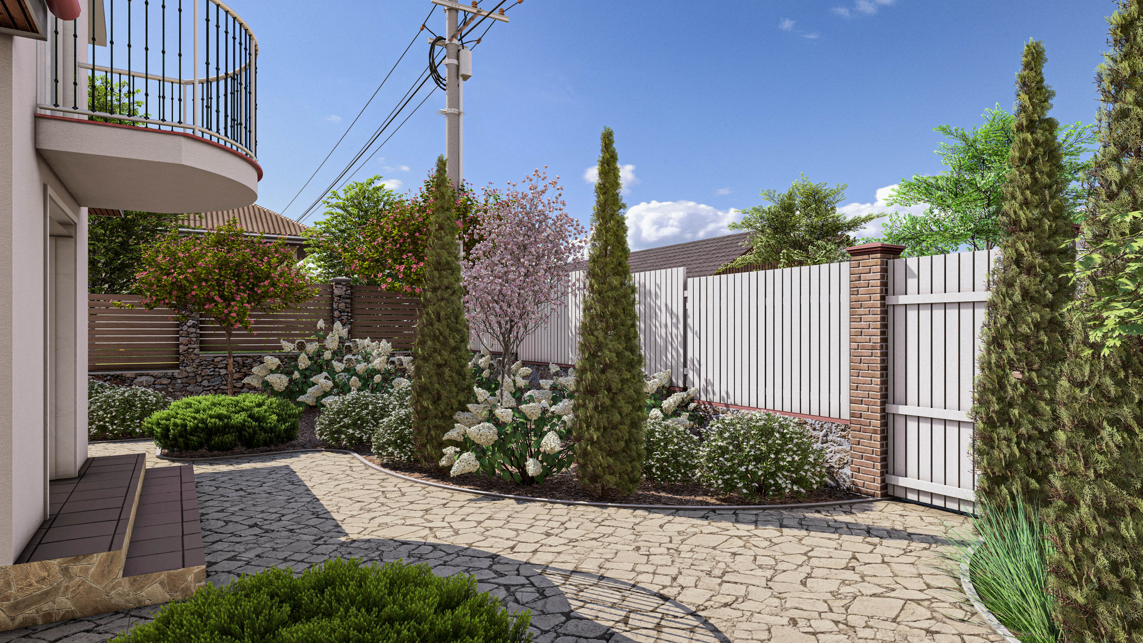 绿色绿洲中的一座温馨小屋-20