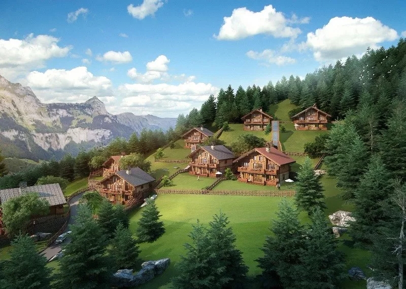 海坨山瑞士乡村风格度假小镇丨中国张家口-43