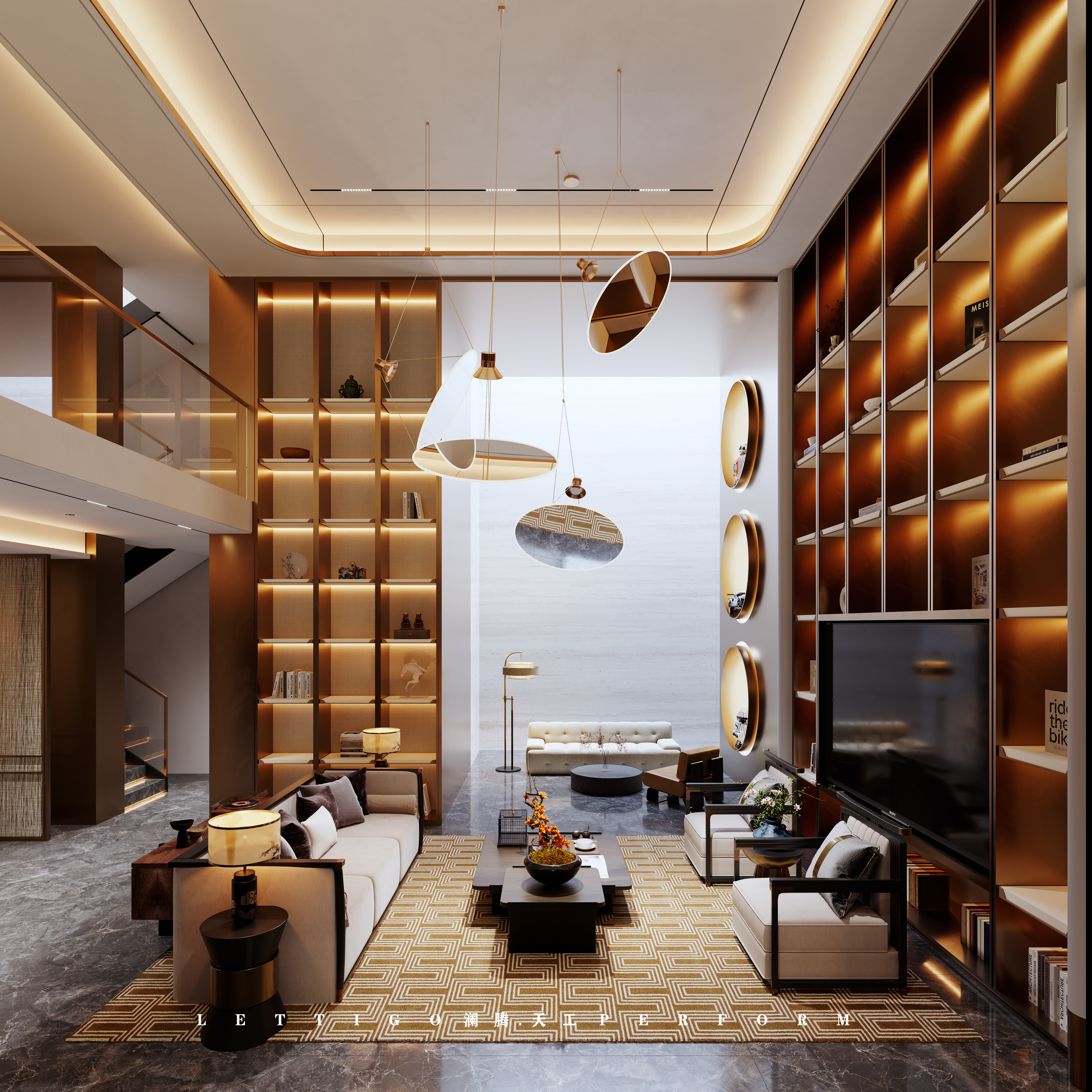 新中式大宅，传承千年东方美学，于岁月中沉淀-2