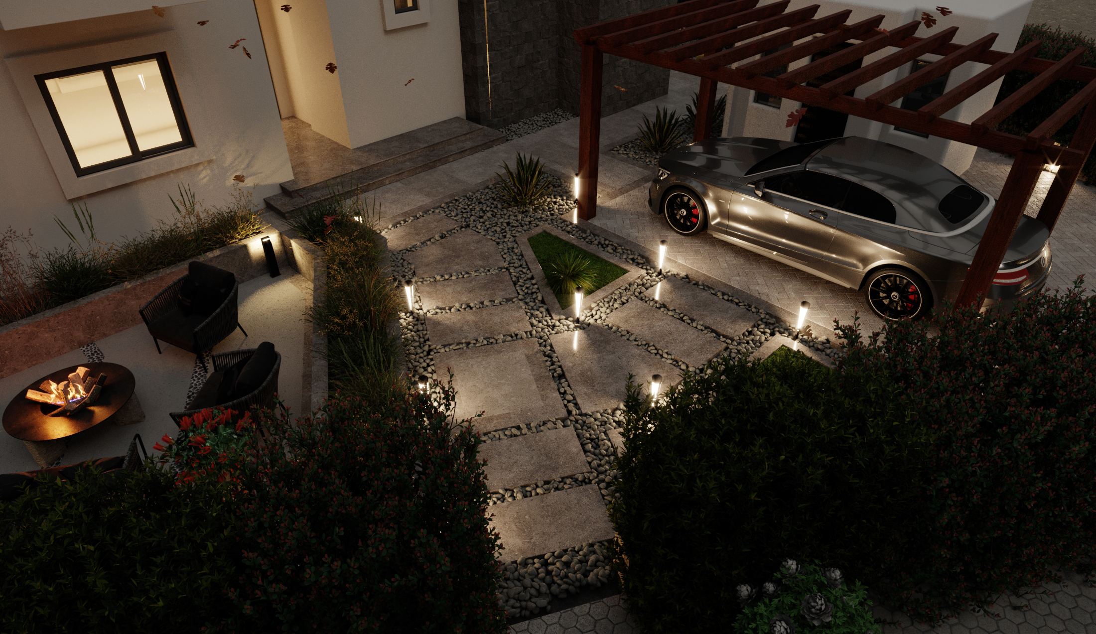 Tranquil Elegance in Landscape Design-26