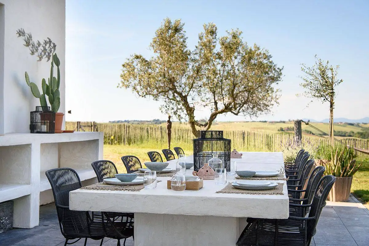 托斯卡纳乡村现代风格老农舍改造-26