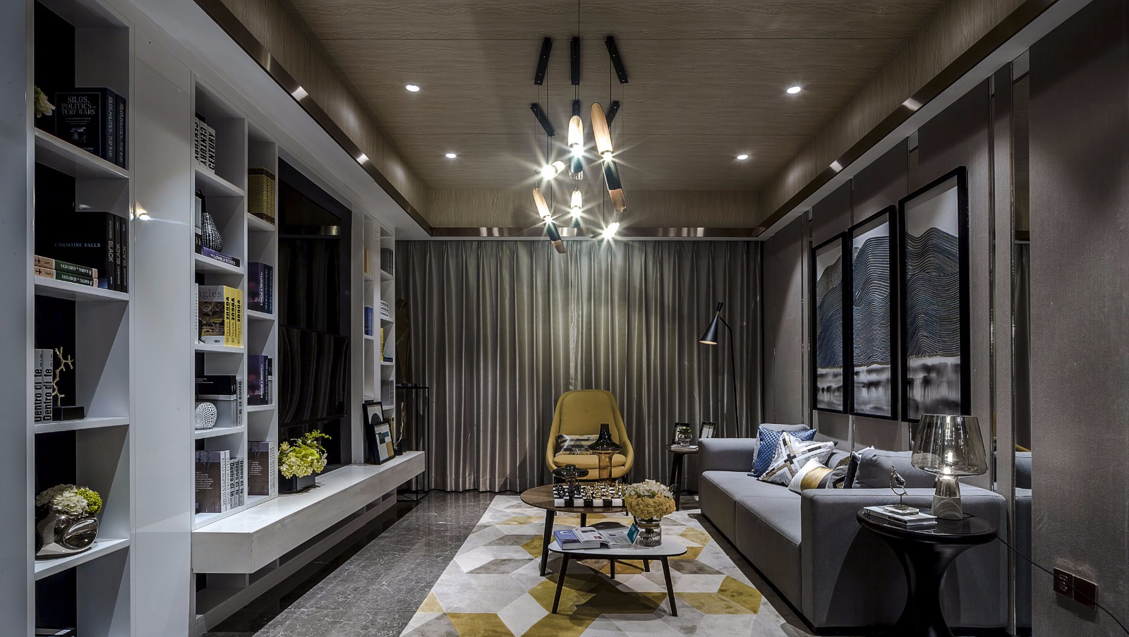 武汉香水湾 A 户型样板间-5