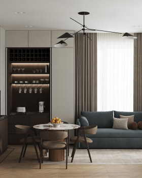Modern Minimalistic appartment - Green line Atmosphere