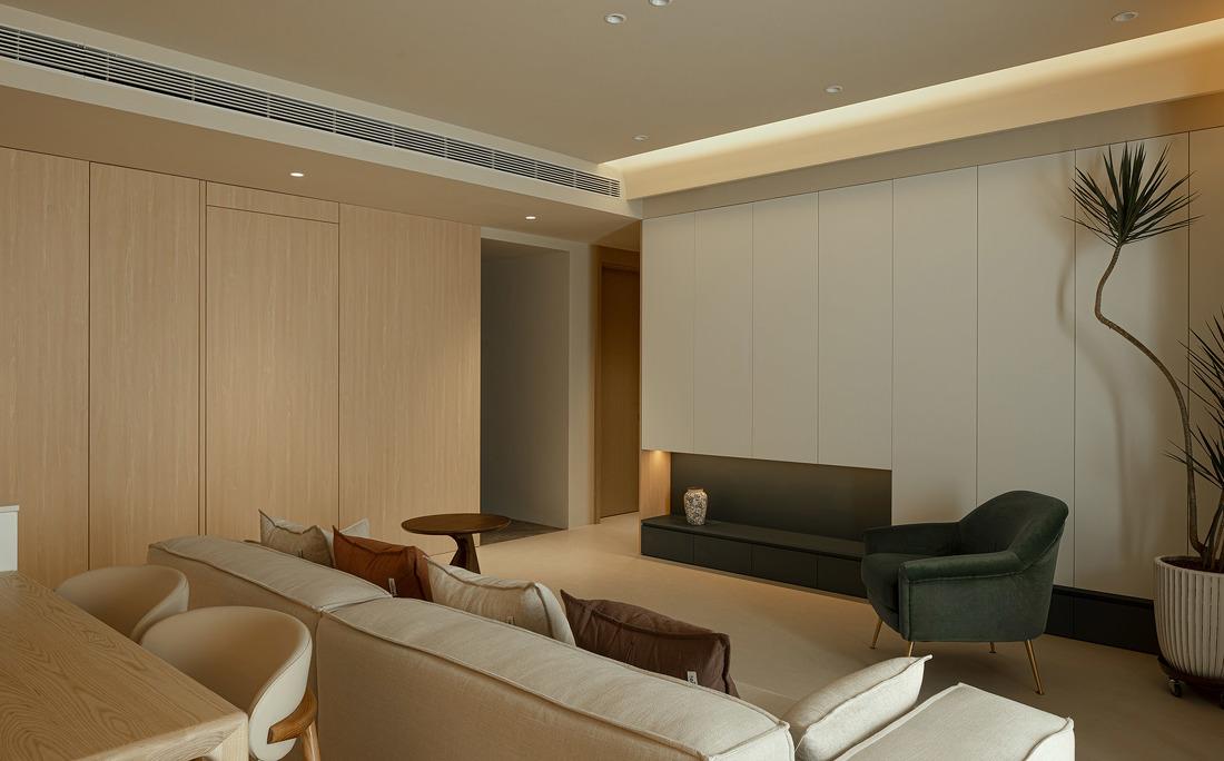 柔和配色丨精装房改造丨四室-36