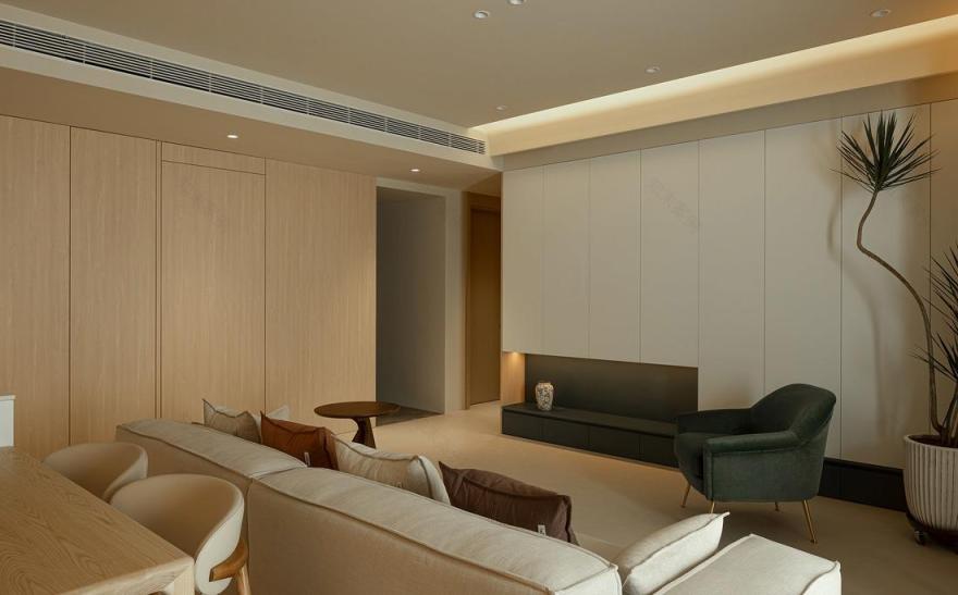 柔和配色丨精装房改造丨四室-36