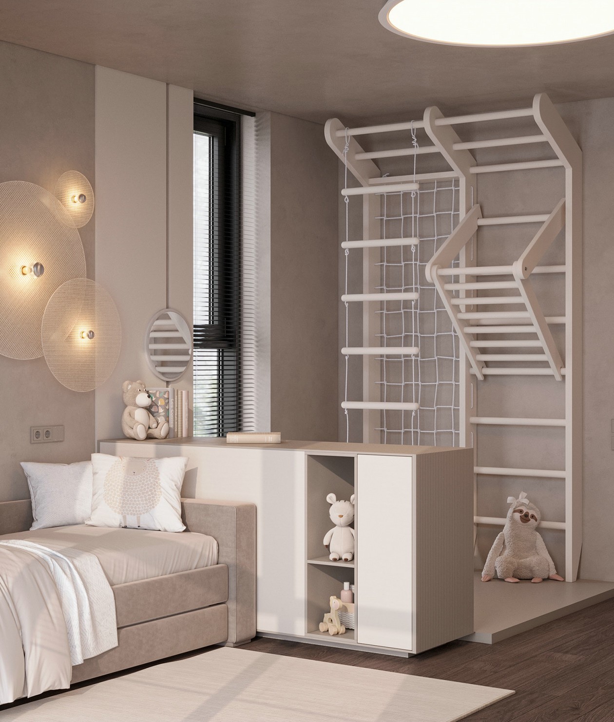 浅色系住宅设计 质朴的高级感！-10