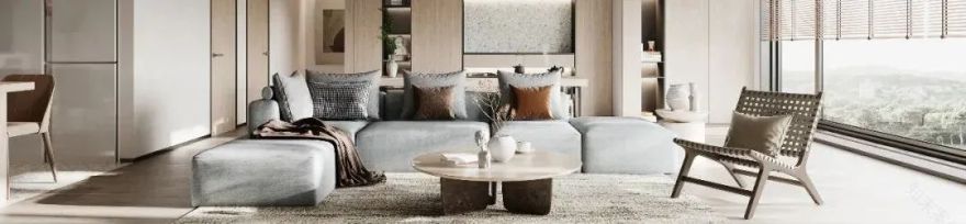 质感灰与自然相融的现代轻奢之家丨中国重庆丨唐士力,程沁,钟文-45