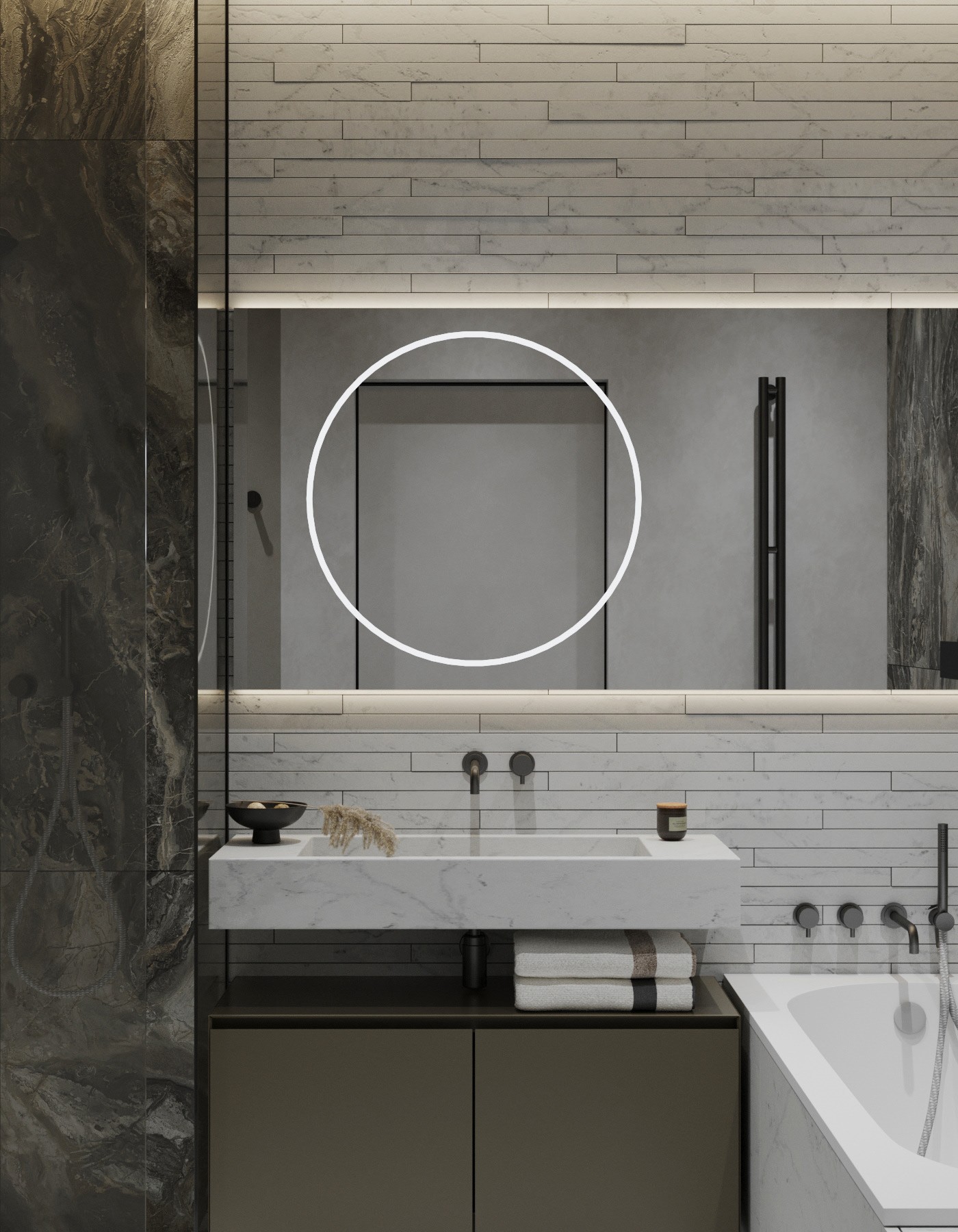 圣彼得堡 105㎡住宅设计丨俄罗斯圣彼得堡-23