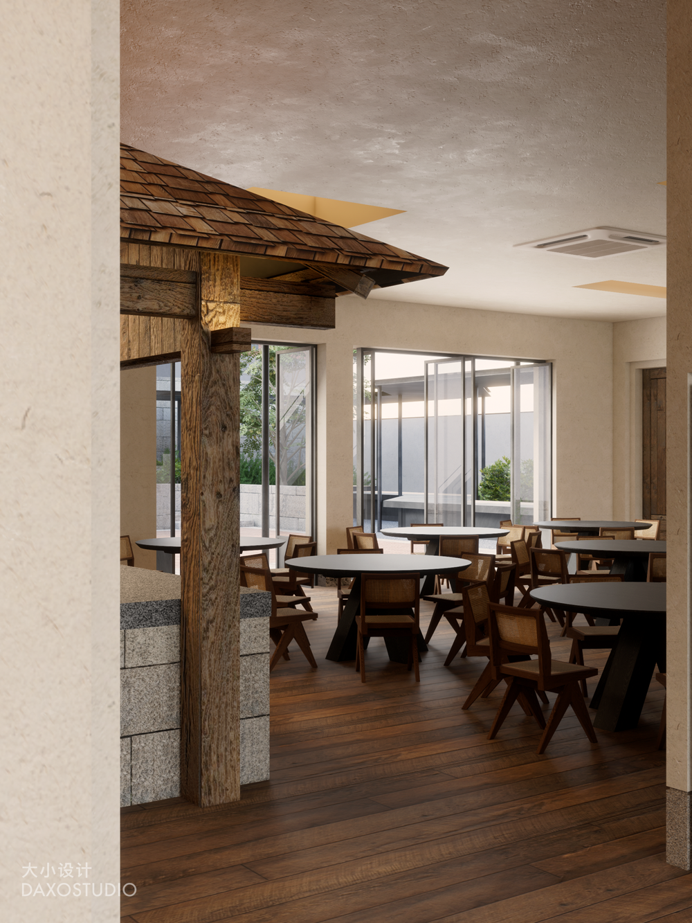 湄洲岛3000㎡满庭芳喜来顺妈祖宴餐厅&立豪度假山庄丨中国莆田丨大小设计工作室-11