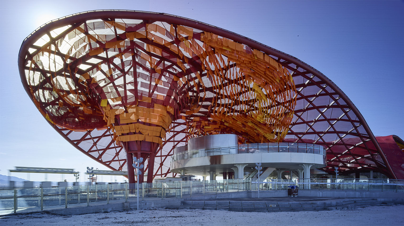 茶卡风·茶卡盐湖观光火车站丨中国海西丨清华大学建筑设计研究院素朴工作室等-14