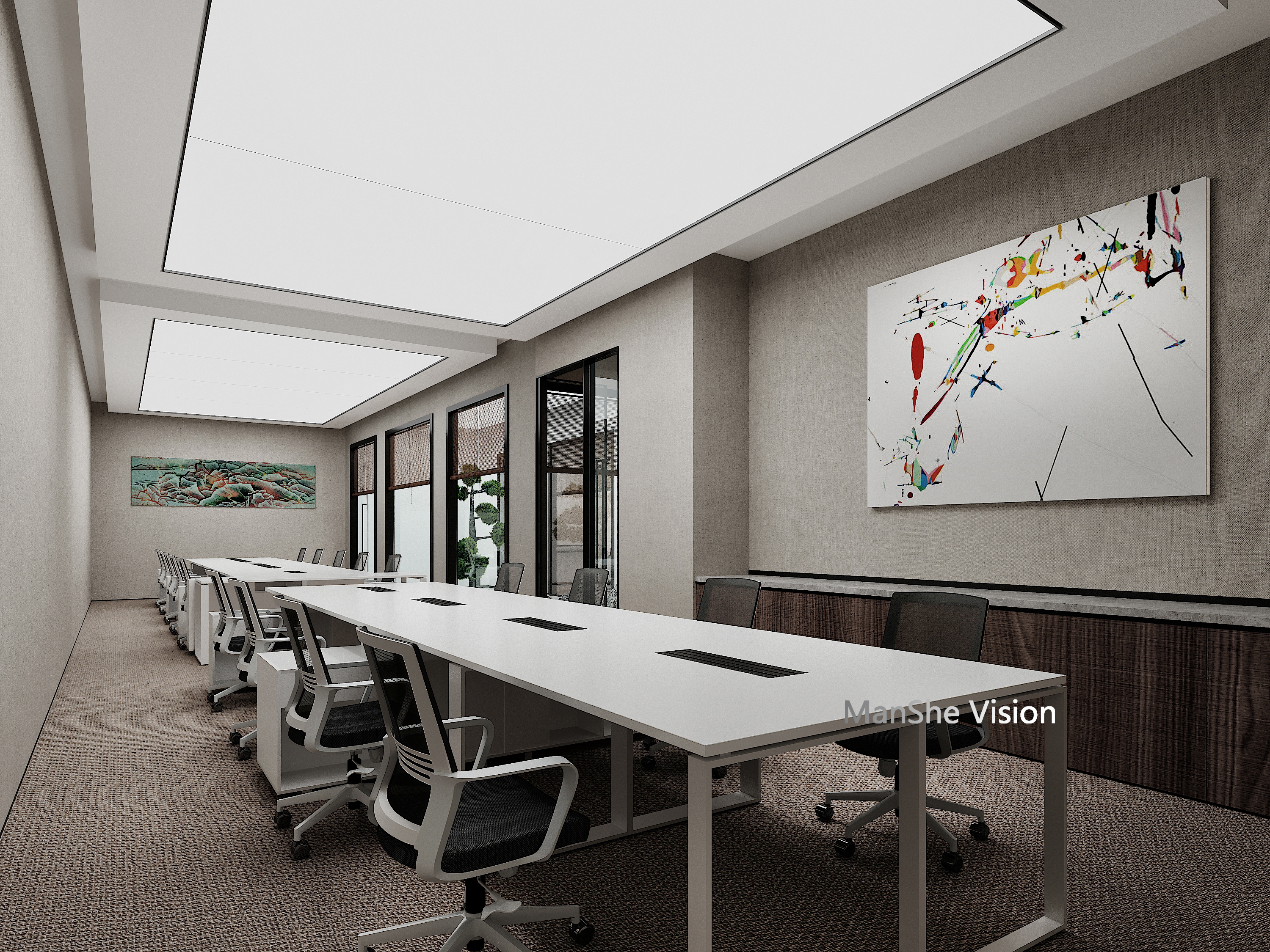 禅意曼蛇 · 东方语境与现代气息的艺术空间丨Team Vision Design-32