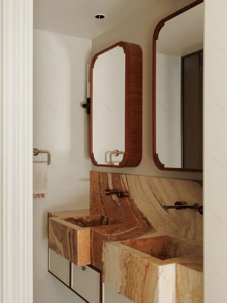 北京135㎡法式中国风:年轻人整顿老旧户型,看完极度舒适-58