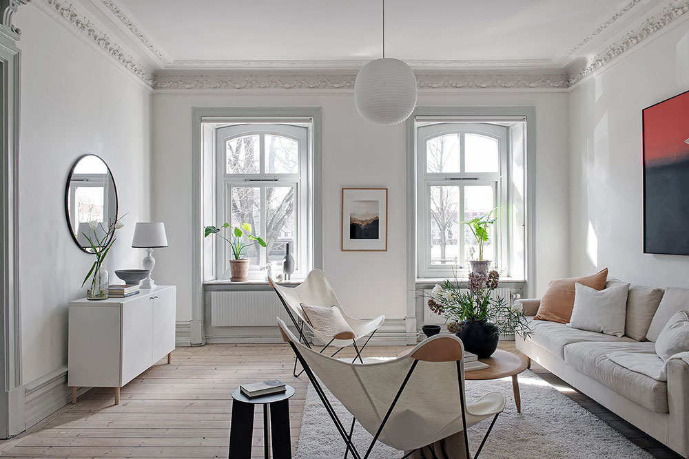 瑞典经典公寓的活力配色设计-11
