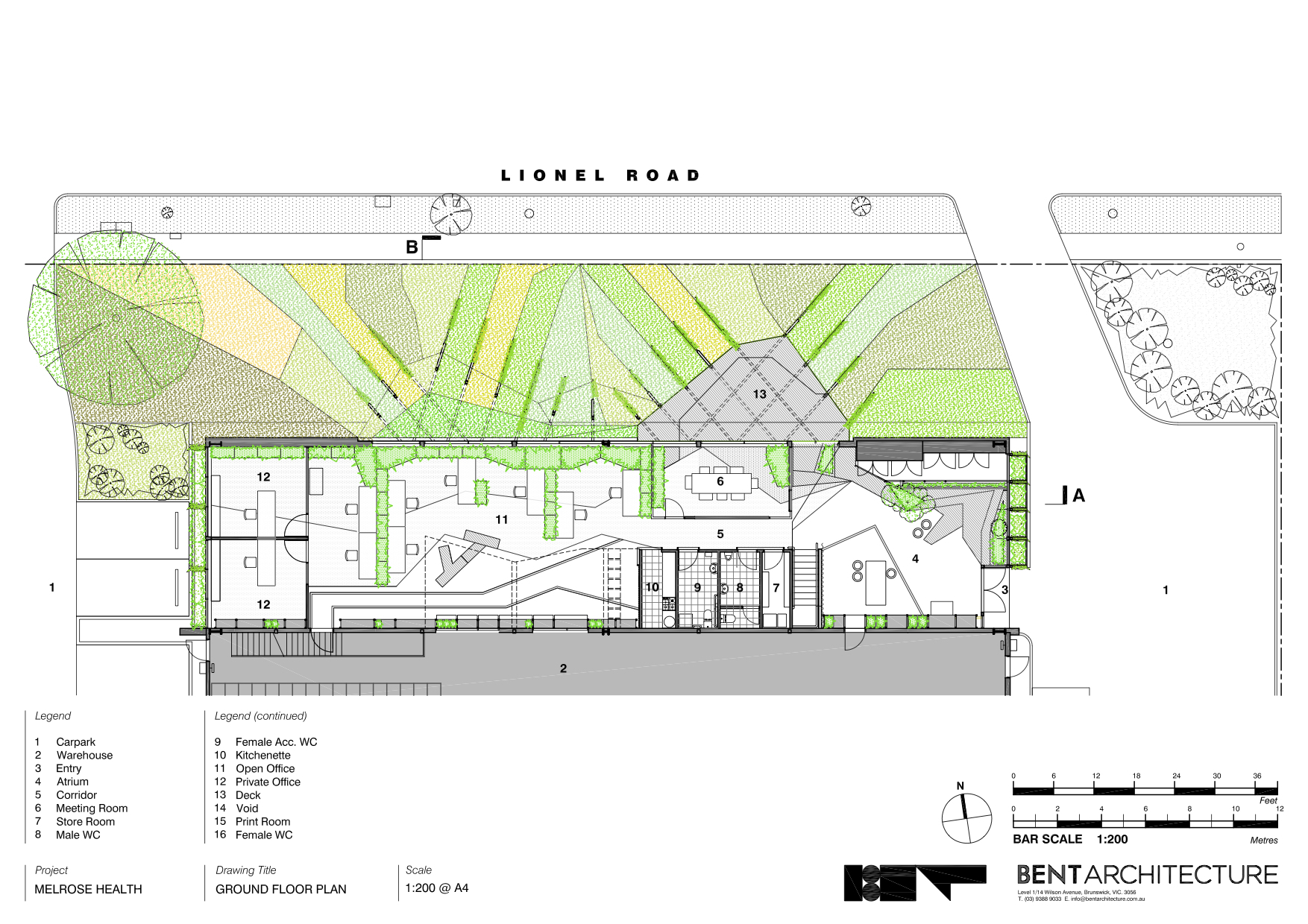 墨尔本 Melrose 健康产品总部，绿色生态办公空间-21