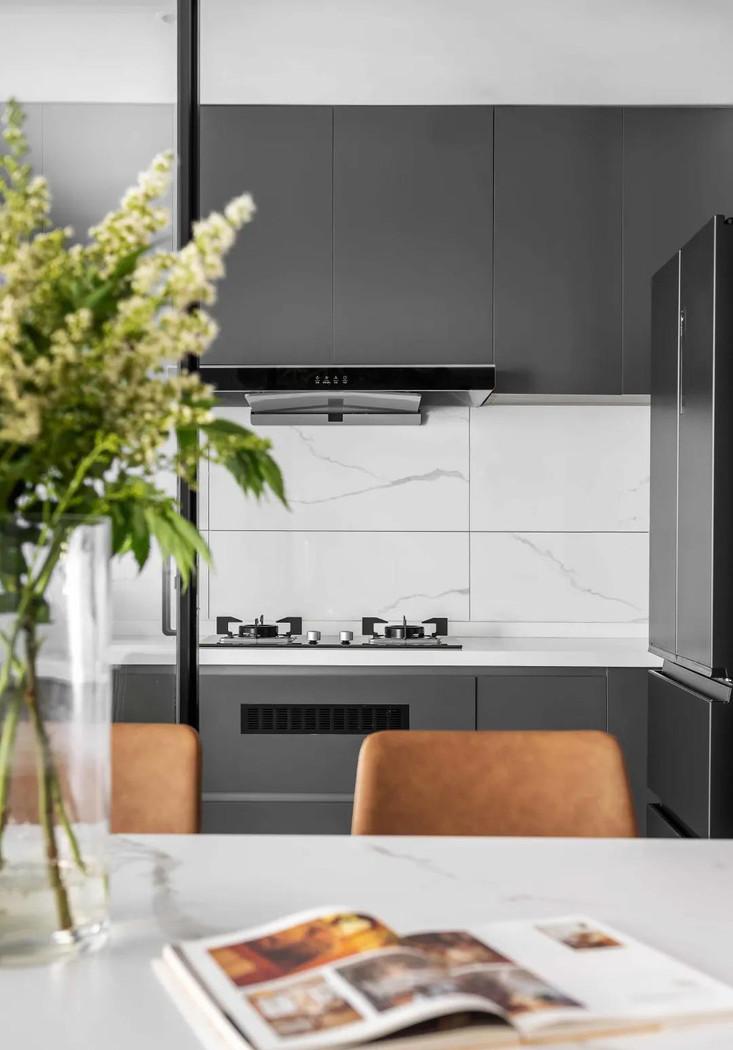 平层现代简约风设计丨中国重庆丨重庆初晨设计-15