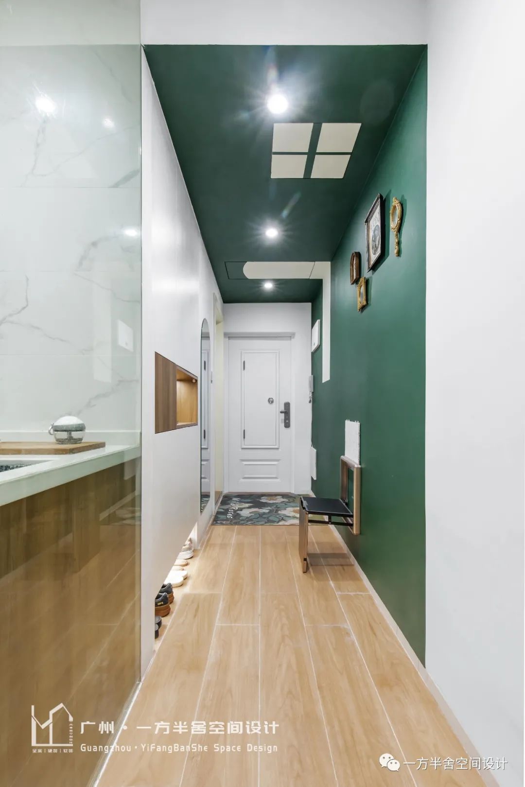 老房新住っ墨绿与金丨中国广州丨李俊-26