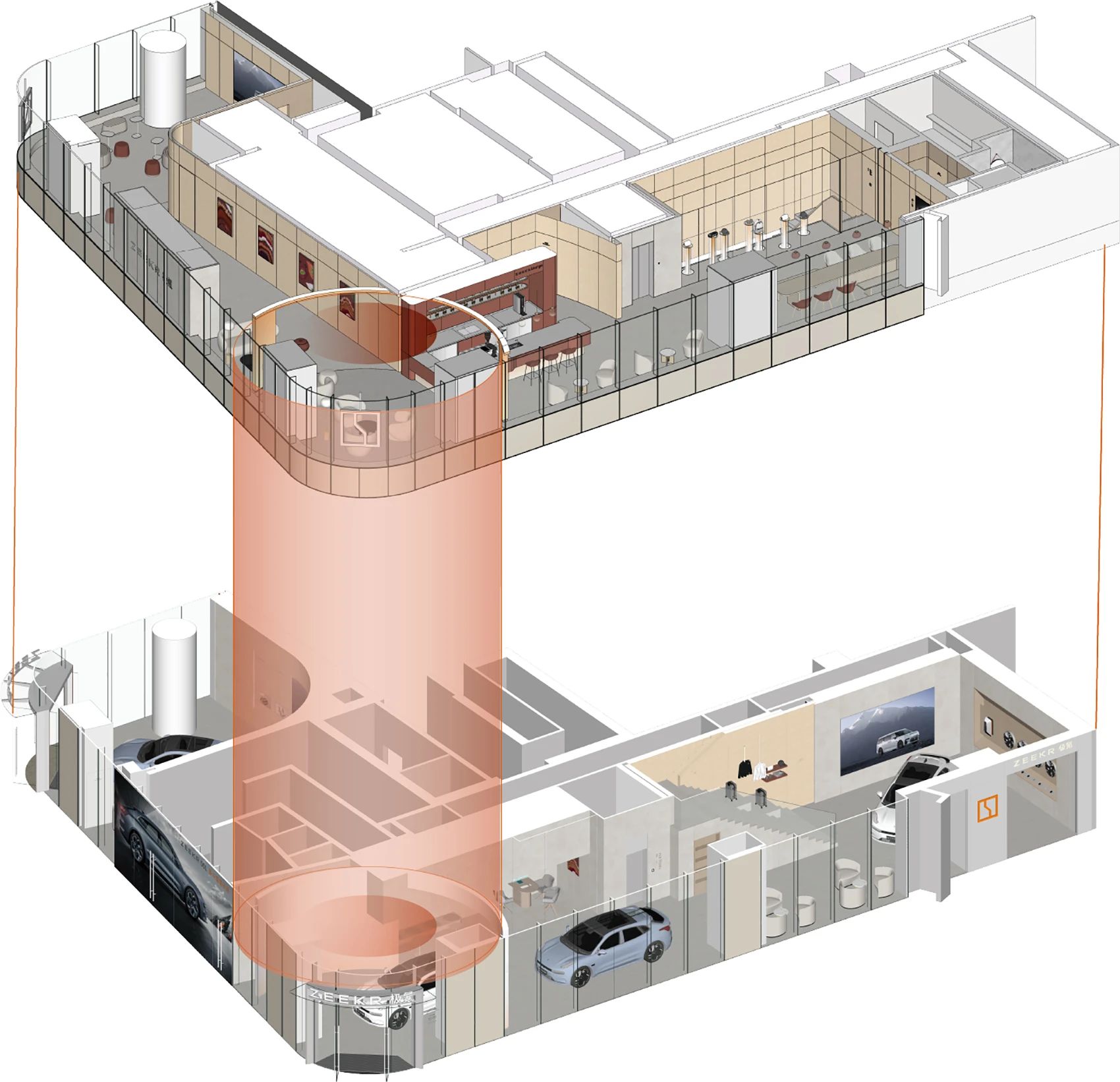 极氪中心·佛山岭南NOVA店丨中国佛山丨瑞德设计-49