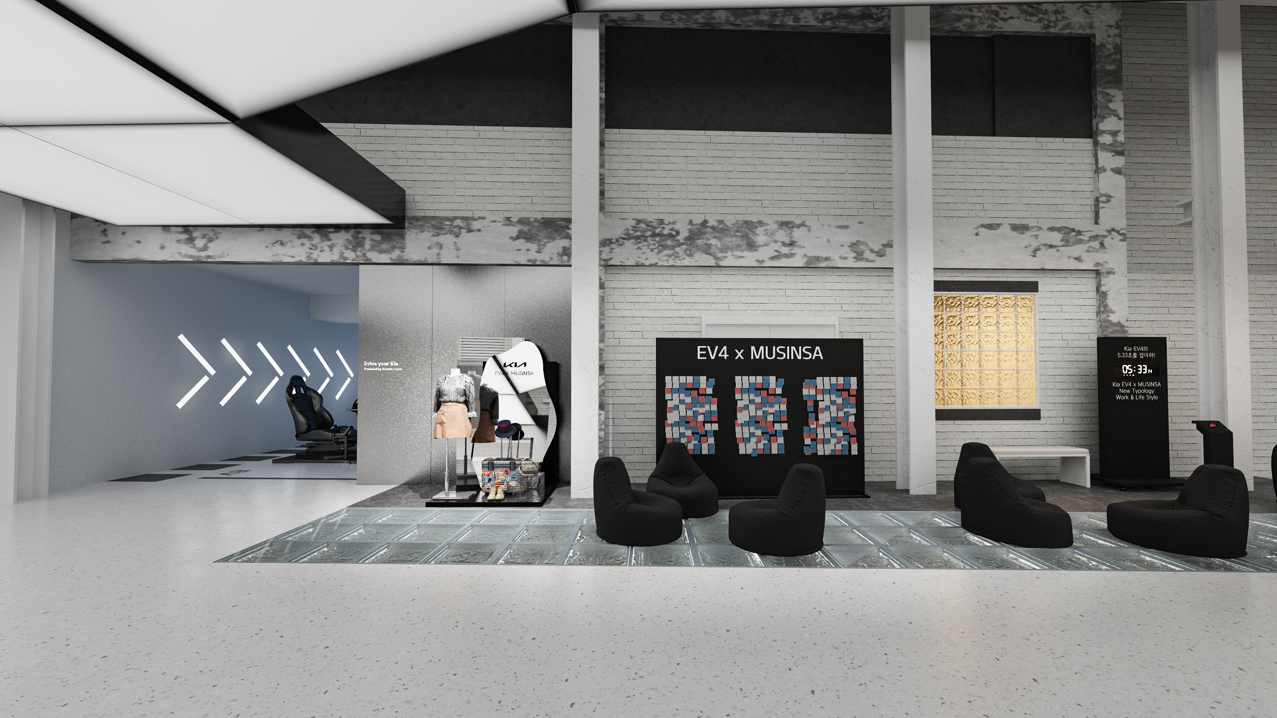 kia ev4电车，汽车展厅-11