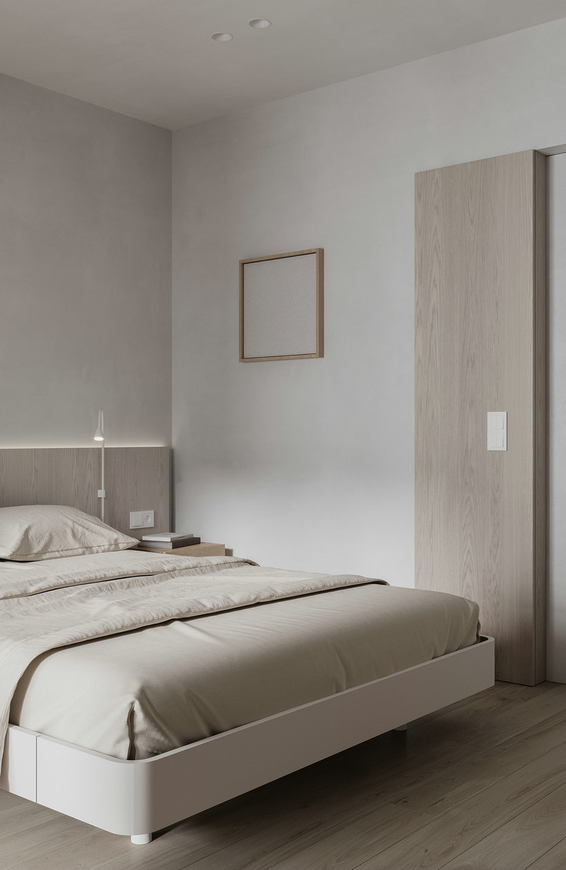 95㎡中性色系公寓设计-12