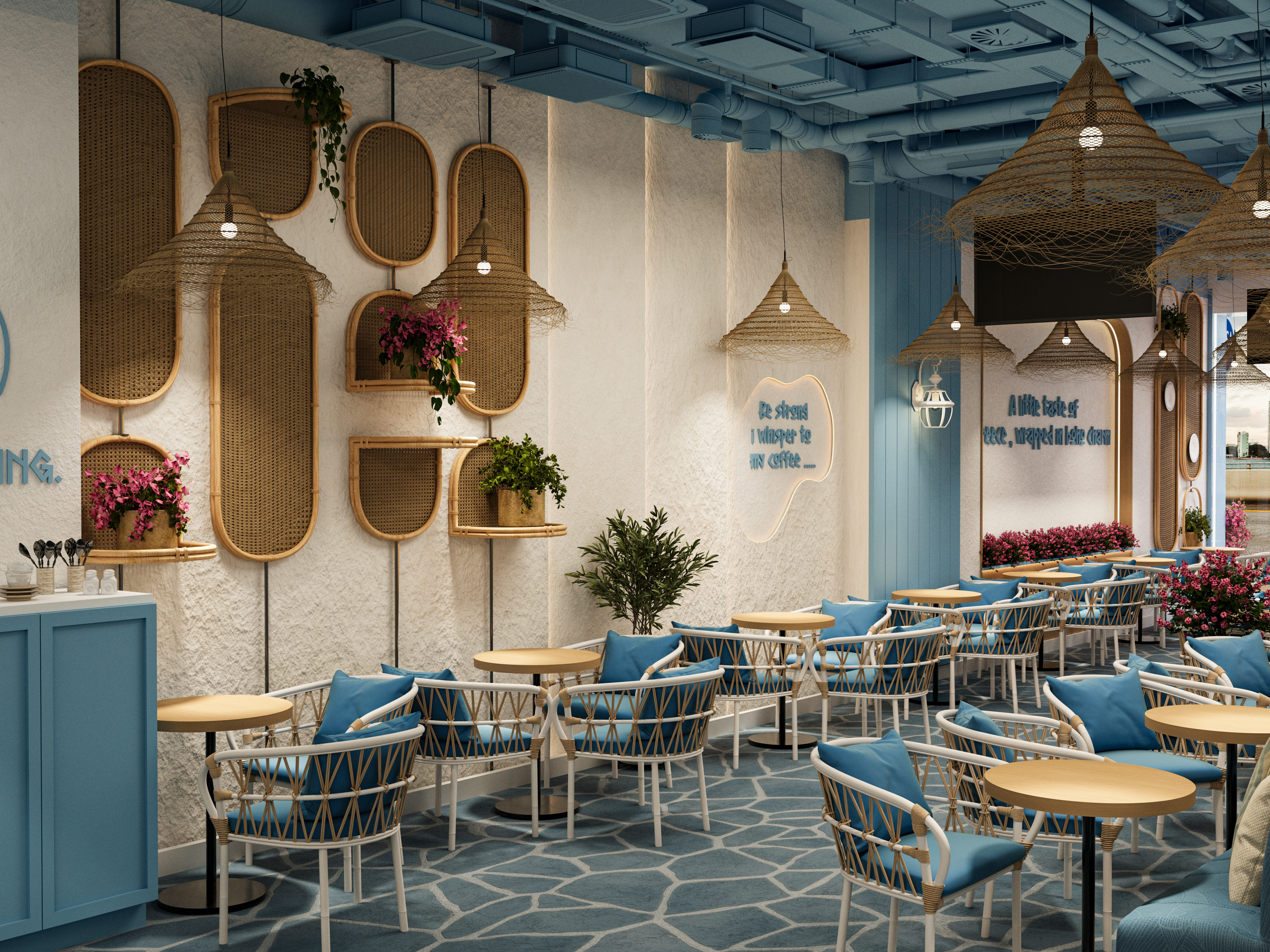 罗莎咖啡馆丨Arcade interior design-8