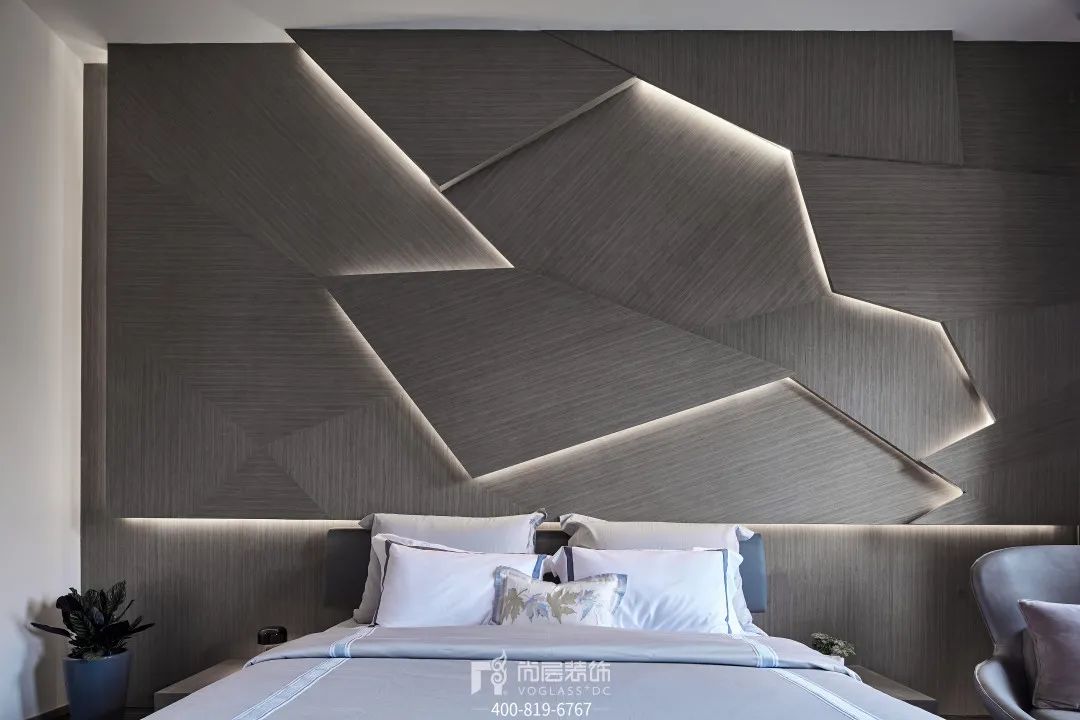 杭州780㎡现代轻奢别墅装修，演绎少即是多的生活美学-52