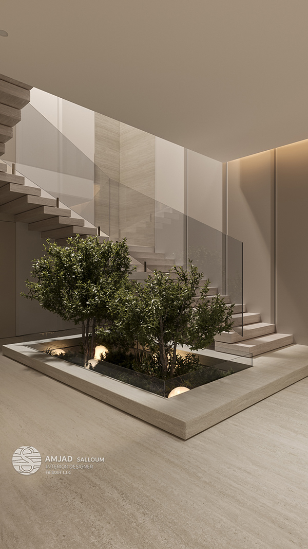 迪拜入口别墅室内设计丨阿联酋迪拜丨Amjad Salloum 室内设计工作室-10