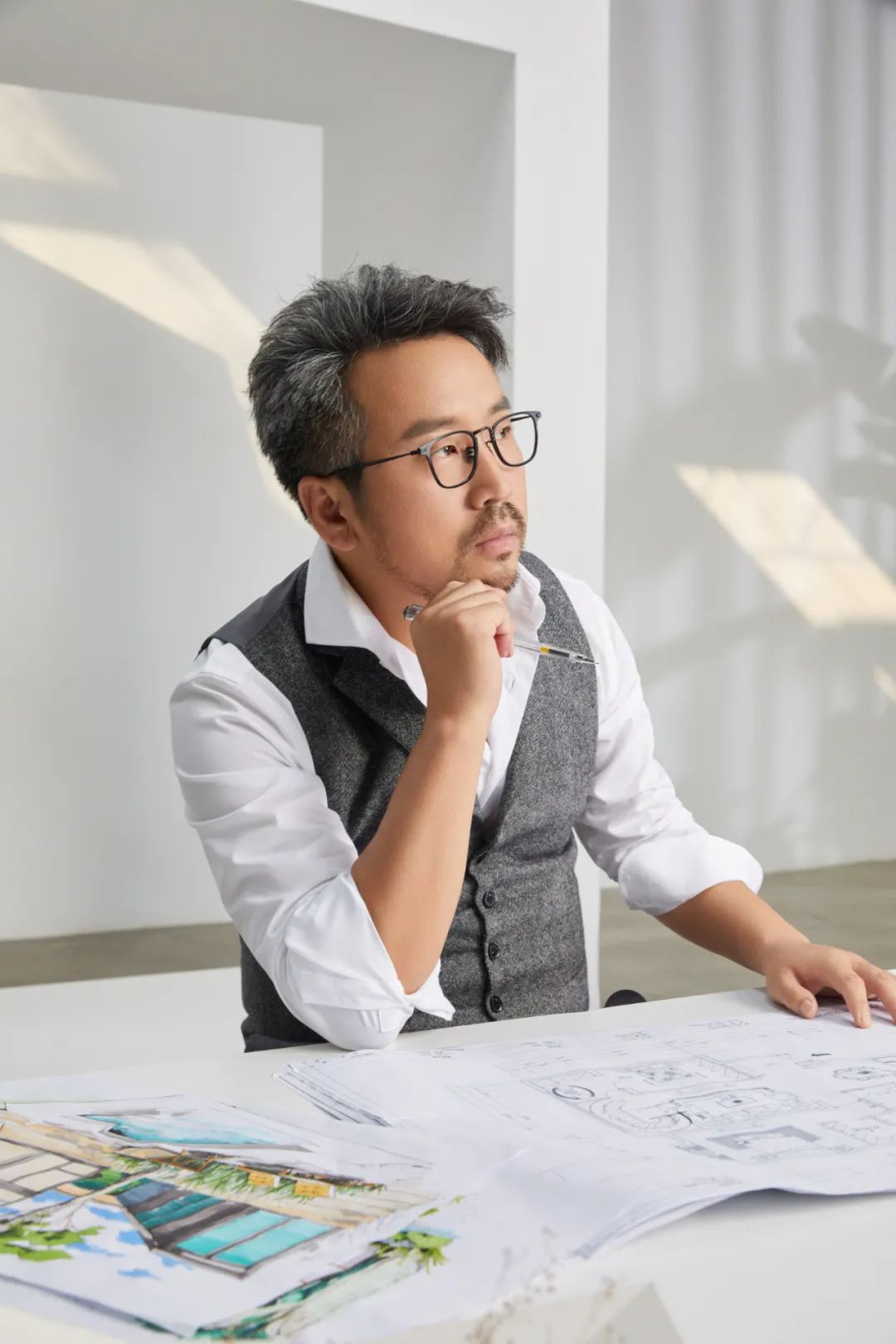 泰禾一号院 · 周峰设计师的中式轻奢海洋之家丨中国北京丨北京玖尺国际室内建筑设计事务所-27