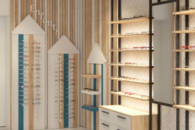 Les Binocles Bauloises眼镜店工业风改造丨JBCC-38