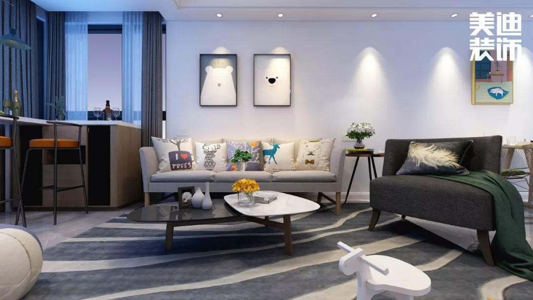 小清新北欧风，给你不一样的居家体验-13