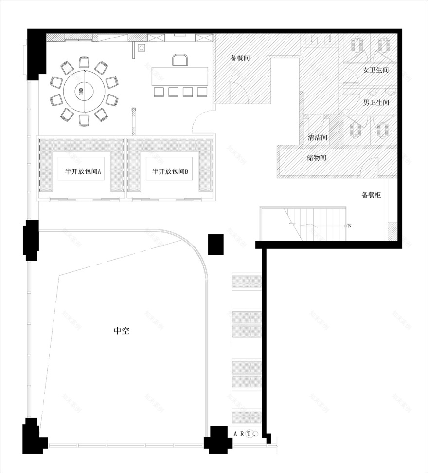 板井水产西平店空间更新升级丨CBD 艺术设计-14