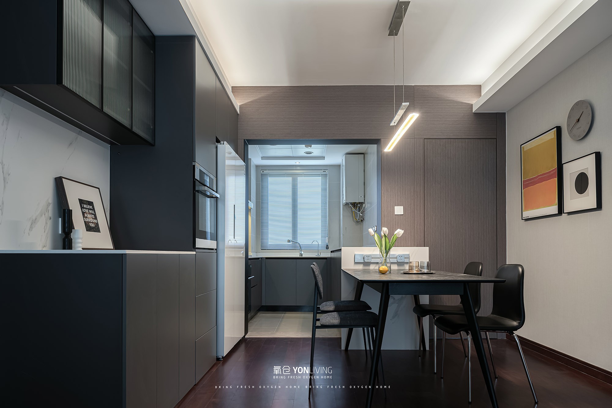 氧仓家居 · 万科玲东花园丨伯壳 Studio-11