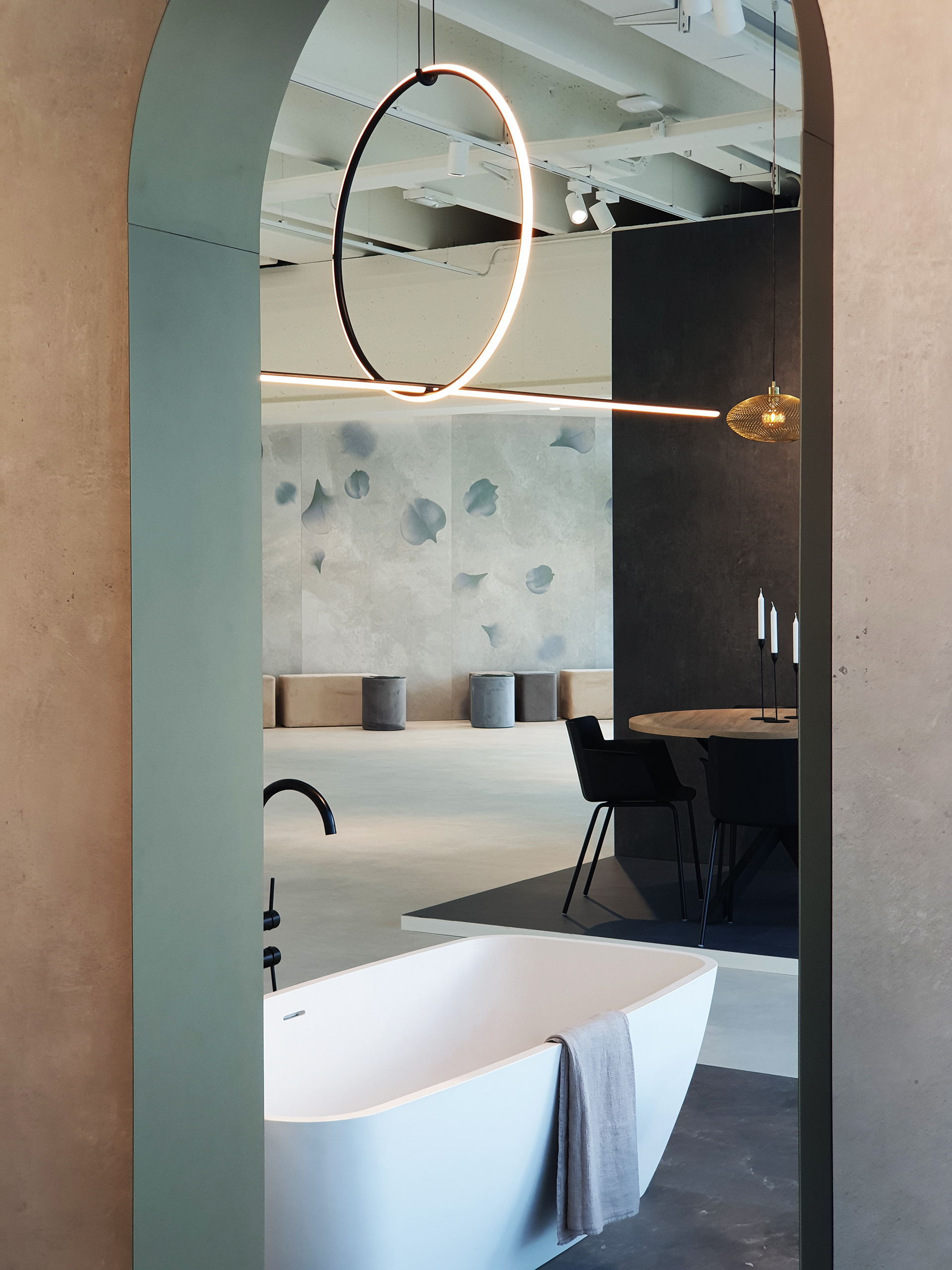 Porcelaingres 展厅设计丨意大利丨Massimo Falato 和 Porcelaingres-3