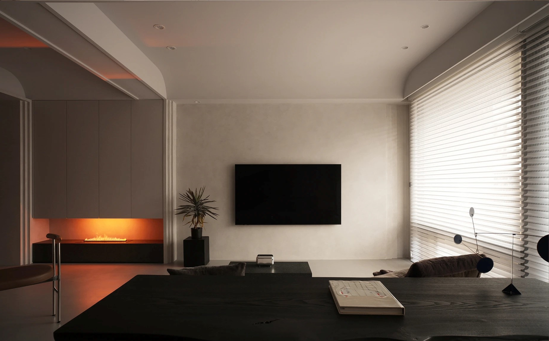 多功能客厅＋复古风刚需房设计-9