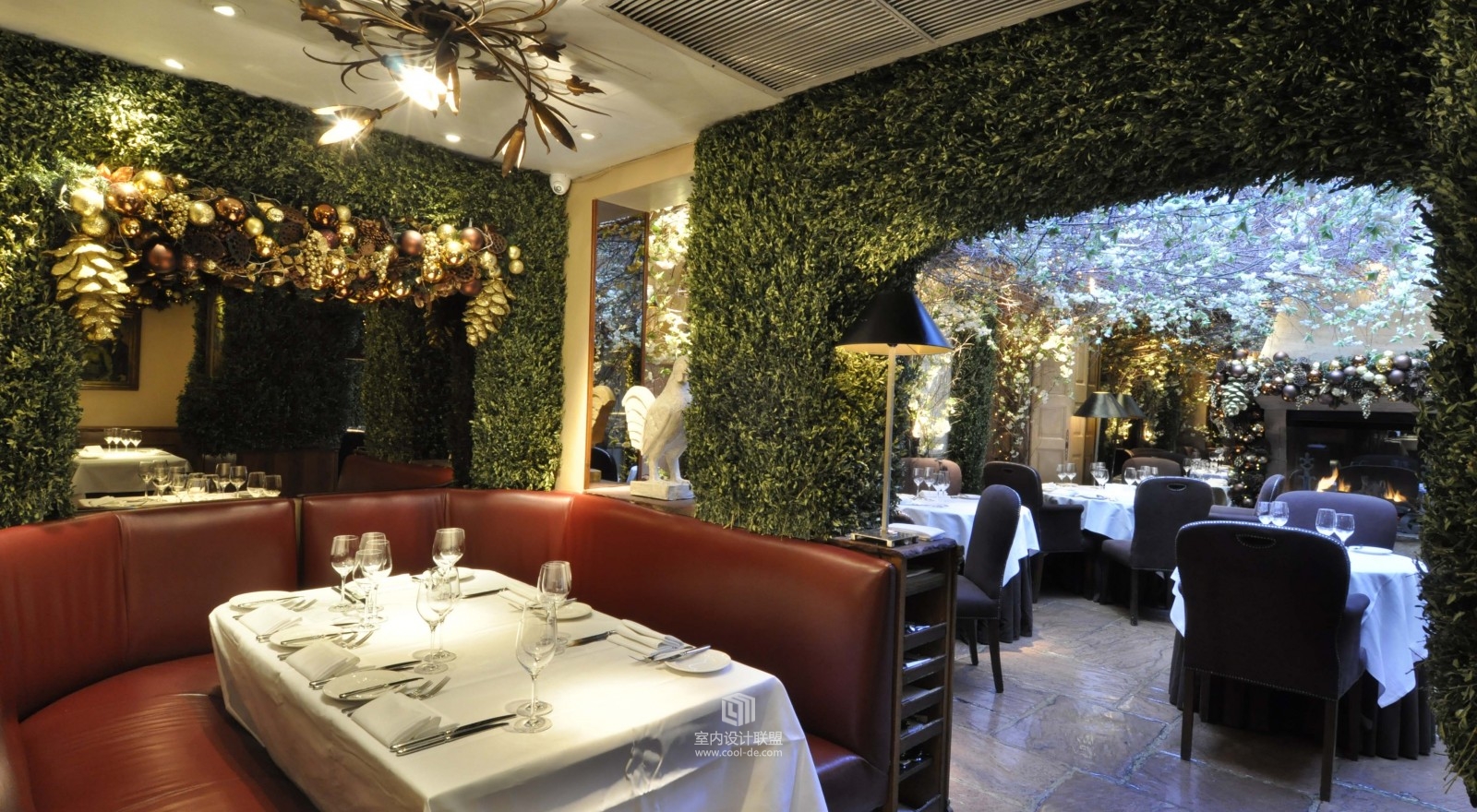 伦敦 Clos Maggiore 法式餐厅-3