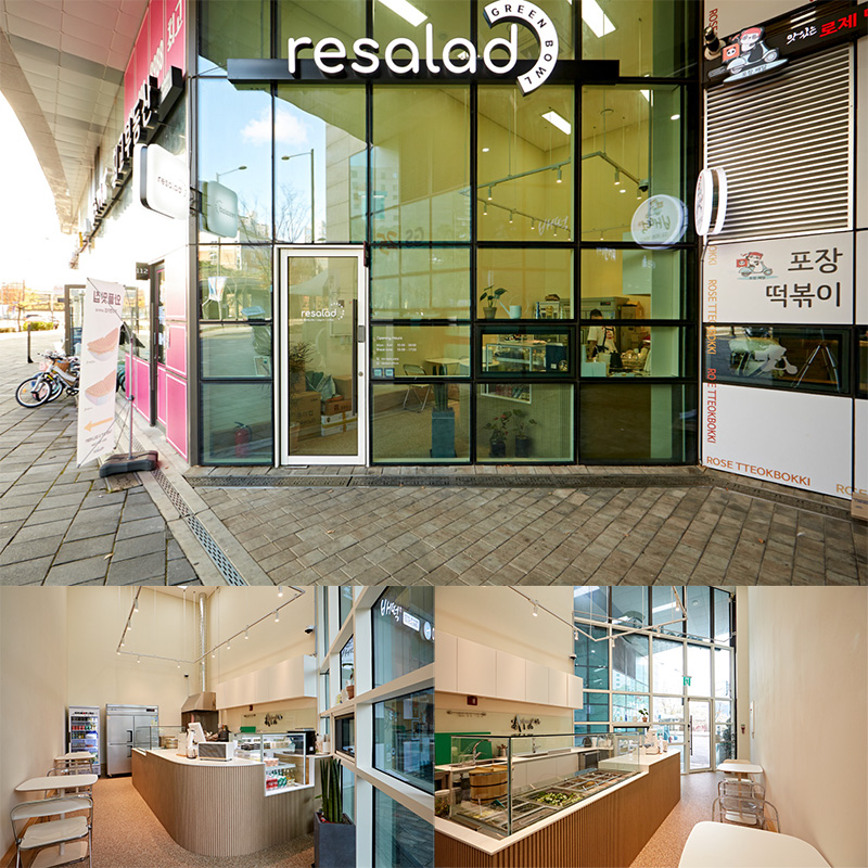 9 坪韩式餐厅 白色木质调温馨设计-1