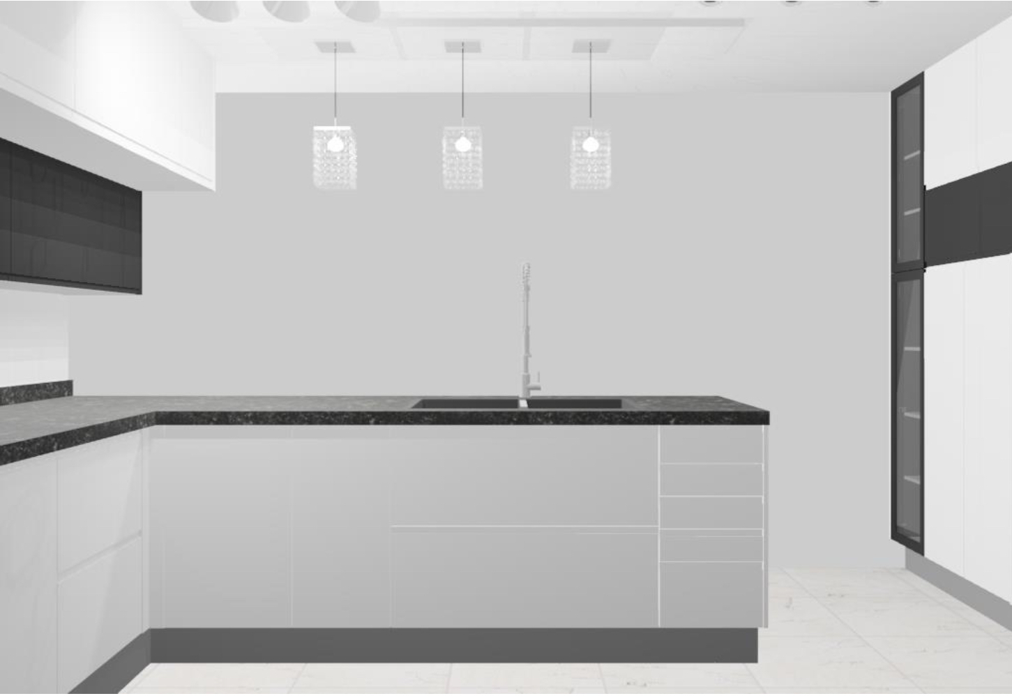 Modern Minimalist Kitchen Design | SL Residence-4