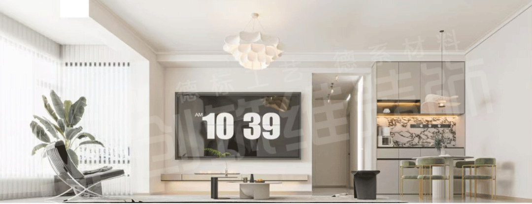 燕京航城|97㎡三居现代简约风案例-7